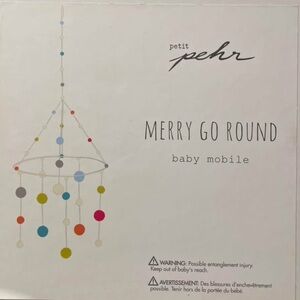 Petit Pehr Merry Go Round Baby Mobile - NEW in box